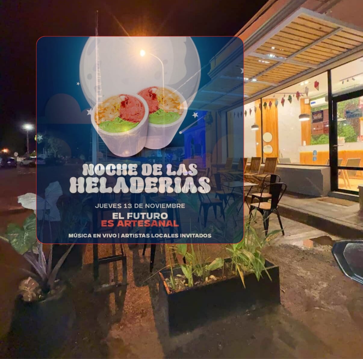 La Paz se suma a “La Noche de las Heladerías”: Yamil Helados ofrecerá 2x1 y música en vivo en el Puerto